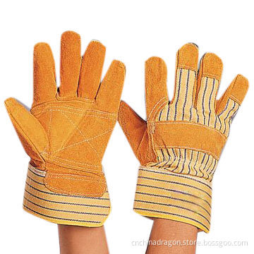 Half Leather Glove, Pasted Cuff